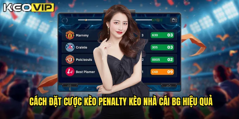 Cách đặt cược kèo Penalty kèo nhà cái bg hiệu quả