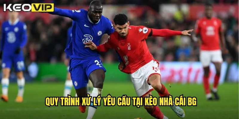 Quy trình xử lý yêu cầu tại kèo nhà cái bg